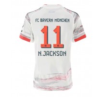 Bayern Munich Nicolas Jackson #11 Koszulka Wyjazdowa damskie 2025-26 Krótki Rękaw